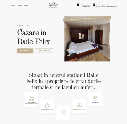 Website for a local Hotel